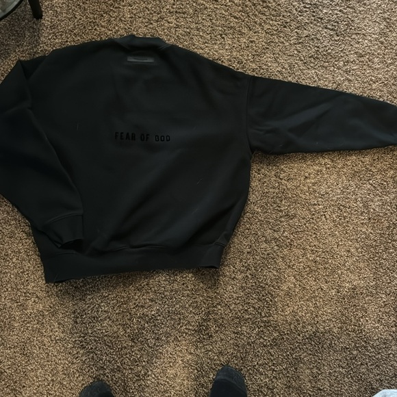 Black Fear of God Crew Neck Size S - Picture 2 of 7